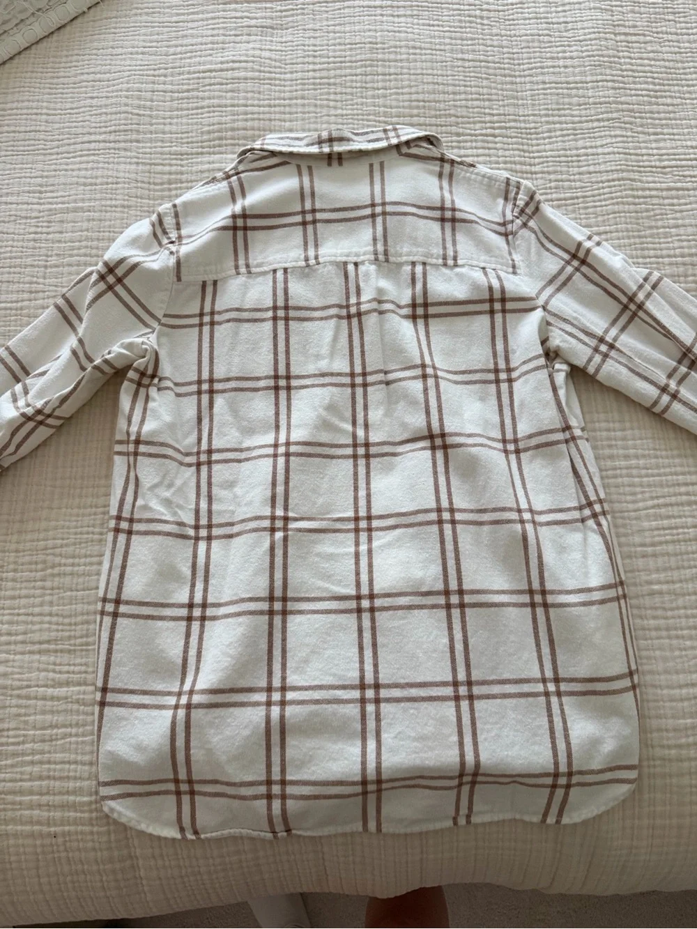 J Crew Plaid Flannel Shacket